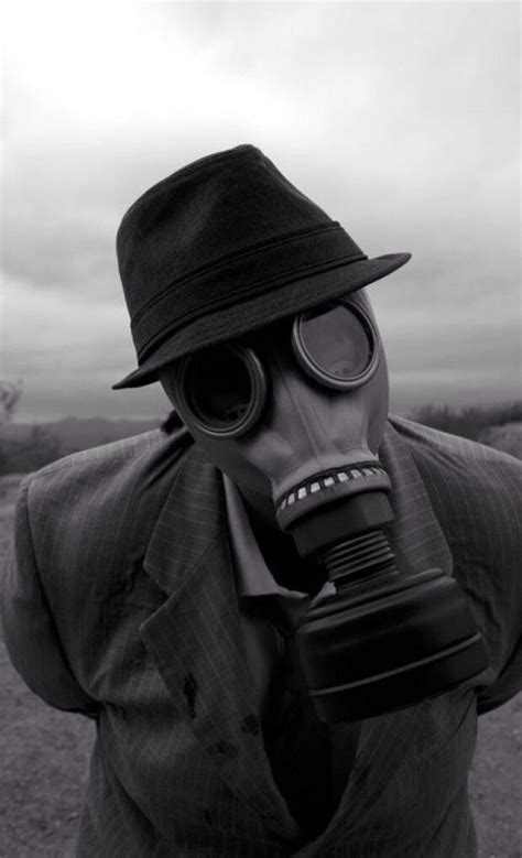 Fedora Gas Mask Art Gas Mask Masks Art