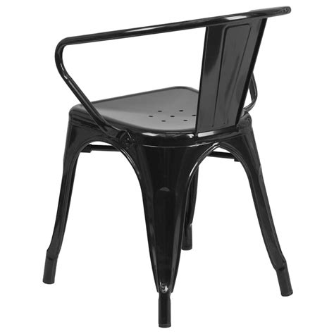 Maybe you would like to learn more about one of these? Buy Commercial Grade Metal Indoor-Outdoor Chair w/ Arms in ...