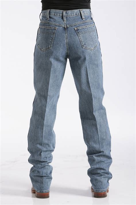 Cinch Jeans Mens Relaxed Fit Green Label Jean Medium Stonewash
