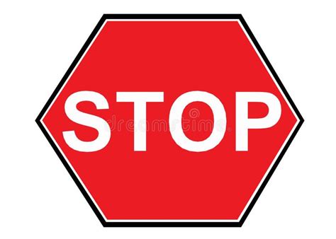 stop halt red warning road sign stopping stock illustration illustration of halt sign 28754877
