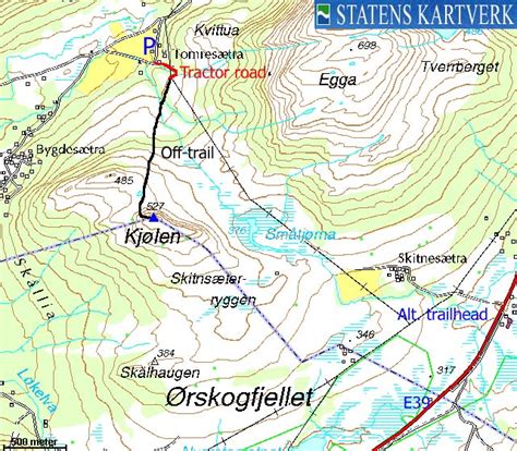 Norwegian Mountains Route Descriptions Kjølen