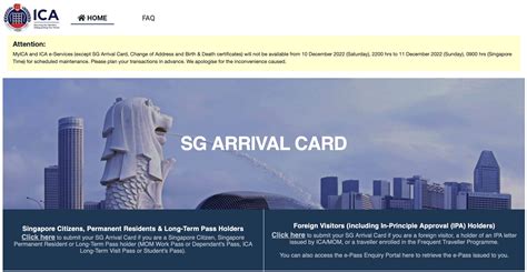 How to Get an SG Arrival Card to Enter Singapore - The Research Files