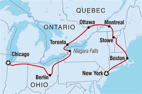Ottawa And Toronto On Map