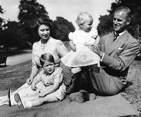 The queen and prince philip tied the knot in november, 20, 1947 and it wasn't long before. Elizabeth and Philip with their first two children, Prince ...