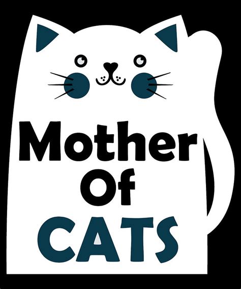 Mother Of Cats 2 Digital Art By Lin Watchorn Fine Art America