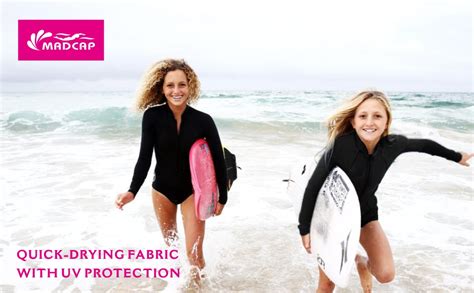 Madcap Girls Rash Guard Long Sleeve Swimwear Swim Surf
