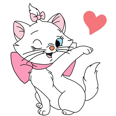 Happy Valentines Day Lisa Disney Clipart Cat Clipart Cute Disney