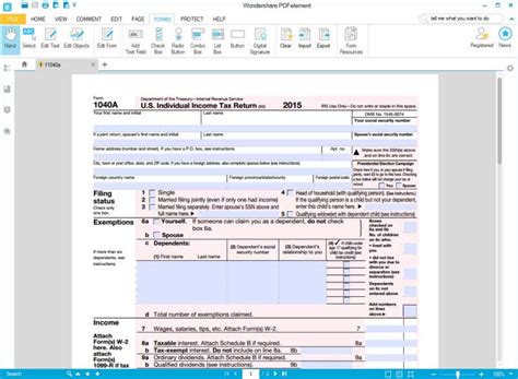 Irs Form 1040a：the Filling Instructions You Should Never Miss