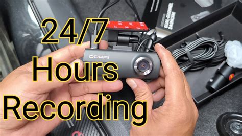 24 7 Hour Recording Dashcam Kahit Patay Ang Makina DDPAI N1 Dual With