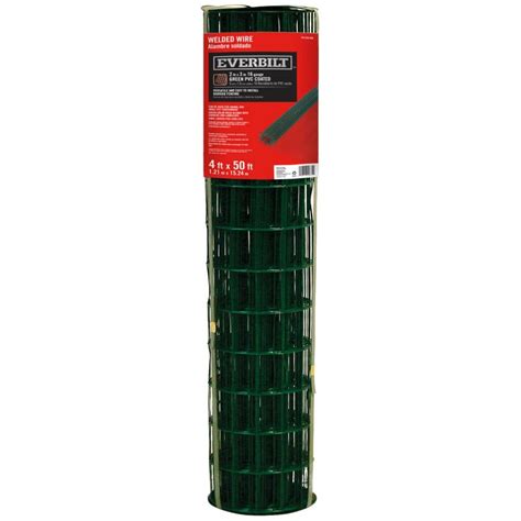 Galvanized welded wire mesh panels. Pexco 250 ft. Fence Weave Roll in Green-FW250-GREEN - The ...