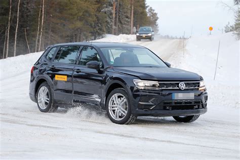 Mysterious Volkswagen Tiguan Electric Crossover Test Mule Caught Testing