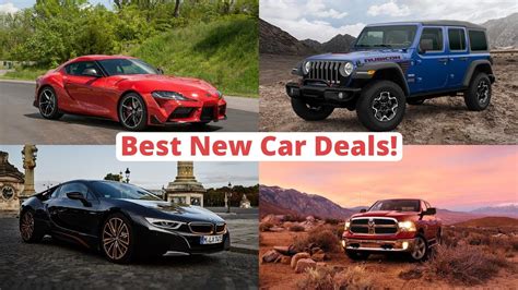 New Cars With Great Rebates
