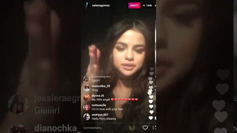 Selena Gomez Instagram Live 14 02 17 Youtube