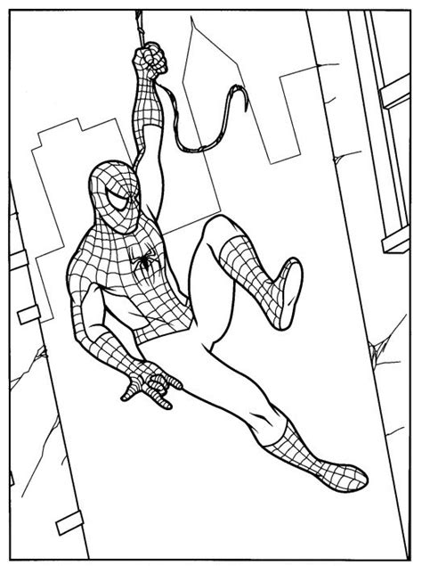 Omalovánky K Vytisknutí Spiderman Cartoon Coloring Pages Coloring