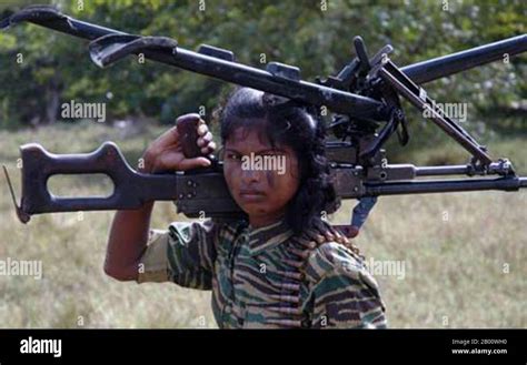 Sri Lanka Female Ltte Liberation Tigers Of Tamil Eelam Soldier