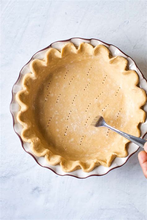 How To Blind Bake Pie Crust Recipe Blind Bake Pie Crust Baked Pie