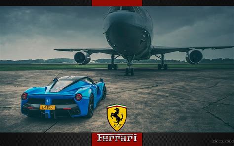 Car Supercars Italian Ferrari Ferrari Laferrari Vehicle Blue Cars