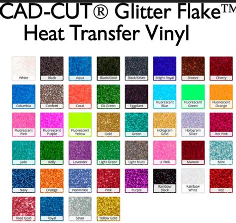 12x20 Glitter Flake Htv Huckleberry Ink Llc