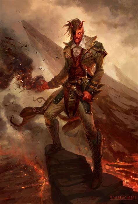 Tibalt The Fiend Blooded By One Vox Character Art Mtg Art Fantasy