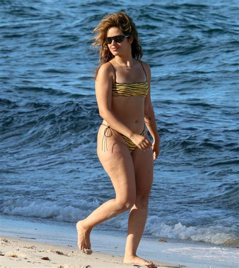 Camila Cabello In Bikini At A Beach In Coral Gables Hawtcelebs
