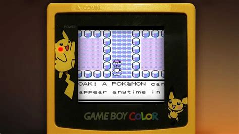 Pokemon Yellow Gameboy Gameplay - YouTube