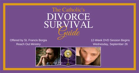 Next Catholics Divorce Survival Guide Series Offered Sept 26 Saint