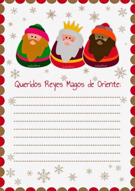 Carta A Los Reyes Magos La Mejores Para Este A O