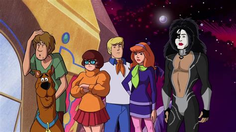 Scooby Doo And Kiss Rock And Roll Mystery Scooby Doo Animation Movies