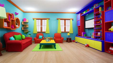 Download 5,800+ royalty free living room cartoon background vector images. Livingroom cartoon - asset 3D - TurboSquid 1388890