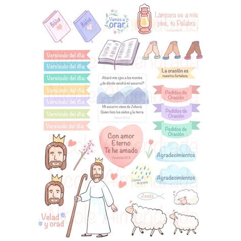 Faith Stickers Christian Stickers Jesus Printables Etsy Biblia De
