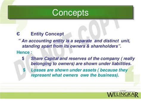 The Issue Of Accounting Entity Definition In | emr.ac.uk