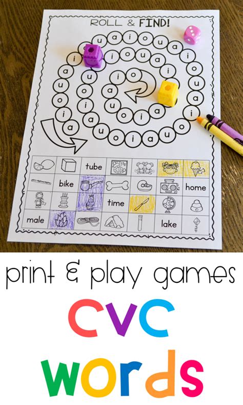 Phonics Games For 1st Grade Print Play Learn Science Of Reading