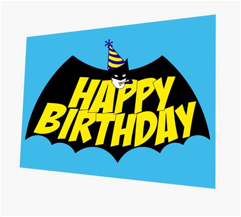 Batman Happy Birthday Cards Printable