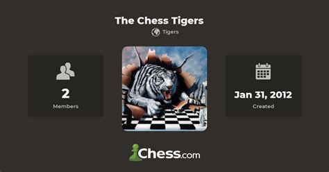 The Chess Tigers Chess Club