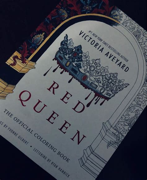 Red Queen Official Coloring Book Red Queen Community Amino
