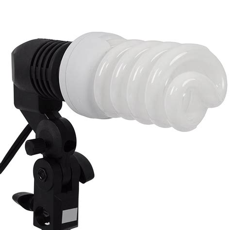 E27 Single Head Bulb Holder Flash Umbrella Bracket Photo Lighting Bulb