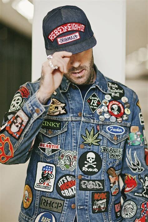 Check out our jean jacket with patches selection for the very best in unique or custom, handmade pieces from our jackets & coats shops. Jacket. | Denim jacket men, Mens fashion denim, Casual jacket