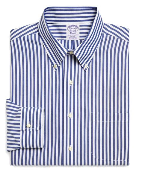 Lyst Brooks Brothers Supima Cotton Non Iron Extra Slim Fit Wide