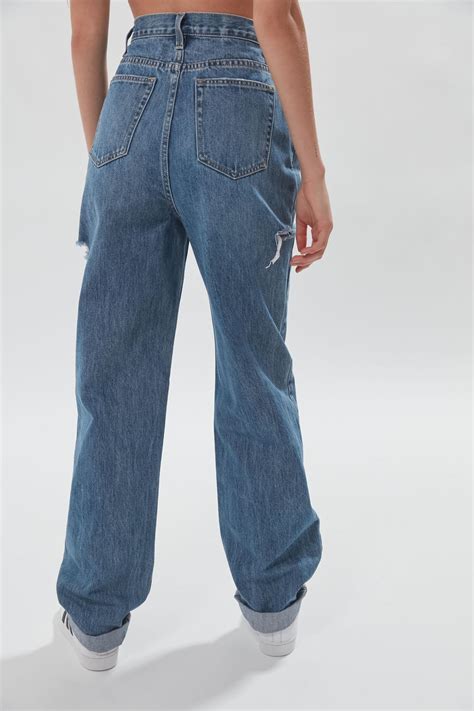 Zgy Denim High Waisted Baggy Jean Urban Outfitters Singapore