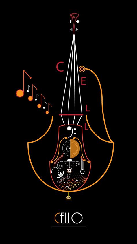 Jazzy cello poster by susanne clark. Vector Cello | Classical music poster, Cello art, Music ...