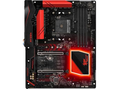 Asrock X370 Gaming K4 Amd Am4 Socket Ryzen Atx Desktop Motherboard