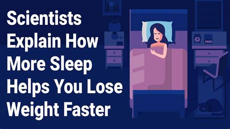 Scientists Explain How Sleeping More Helps You Lose Weight Faster
