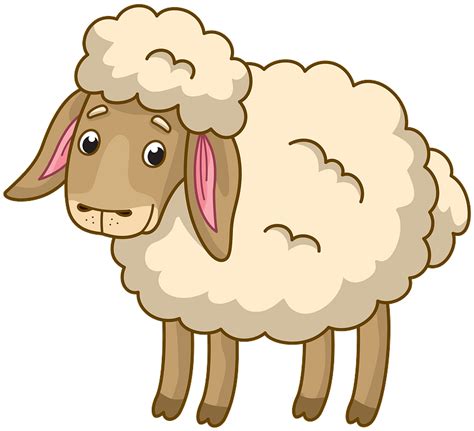 Clipart Of Sheep And Shepherd