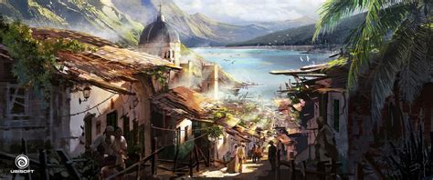 Assassins Creed Iv Black Flag Concept Art By Donglu Yu Concept Art World