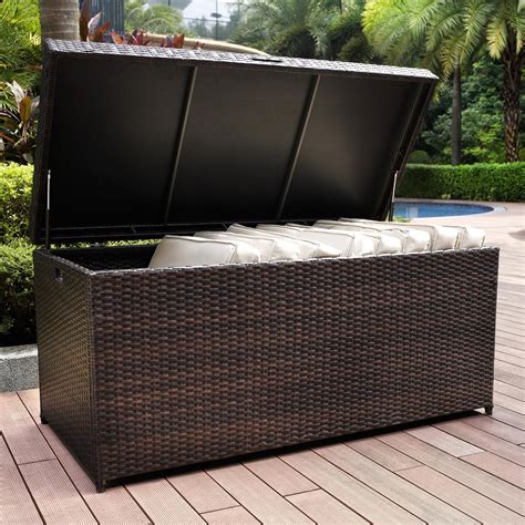 Get the outdoor storage you need with a new deck box. Stylishly store outdoor cushions, throws, and pool towels ...