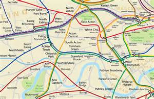 London Transports Secret Tube Map Showing The Real
