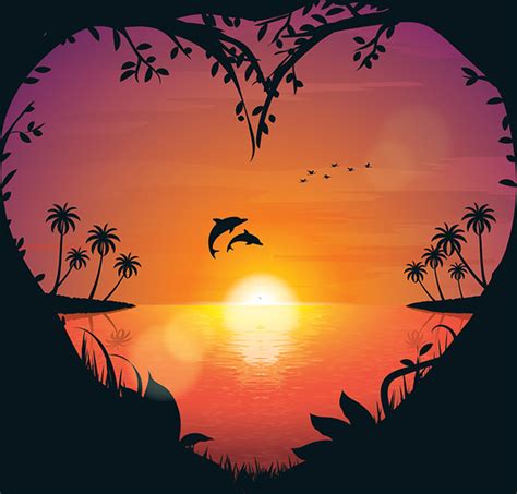 Sunset Vectors Images Graphic Art Designs In Editable Ai Eps Svg