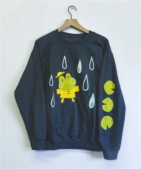 Frog Rain Sweater Kawaii Clothes Cool Outfits Cute Outfits