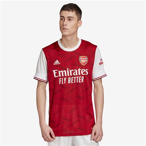 Adidas Arsenal 202021 Heimtrikot Weinrotweiß Herren Fanbekleidung