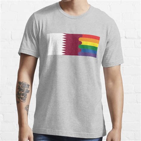 Qatar Pride Flag T Shirt For Sale By Gayish Redbubble Qatar T Shirts Pride T Shirts